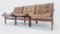 Hunter Three-Seater Sofa Set by Torbjørn Afdal for Bruksbo Norway, 1960s, Image 7