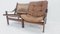 Hunter Zwei-Sitzer Sofa Set von Torbjørn Afdal für Bruksbo Norway, 1960er 14