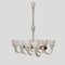 Rostrato Murano Glass Chandelier by Barovier and Toso, 1940s, Image 1