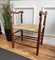 Mid-Century Italian Carved Wood and Cord Woven Rope Stool, 1960s, Image 7