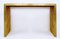 Italian Console Table in Brass and Bamboo, Image 5