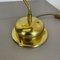 Large Brass and Metal Swing-Arm Table Lamp in the Style of Sciolari from Bankamp Leuchten, 1980s, Image 13
