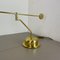 Large Brass and Metal Swing-Arm Table Lamp in the Style of Sciolari from Bankamp Leuchten, 1980s 20