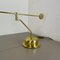 Large Brass and Metal Swing-Arm Table Lamp in the Style of Sciolari from Bankamp Leuchten, 1980s, Image 20