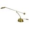 Large Brass and Metal Swing-Arm Table Lamp in the Style of Sciolari from Bankamp Leuchten, 1980s 1