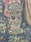 Vintage French Hand Painted Tapestry with Medieval Museum Design, 1960s 16