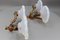 French Art Deco Copper and Opalescent Glass Sconces by Ezan, 1930s, Set of 2, Image 7