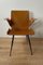 Chaise de Bureau Vintage attribuée à Silvio Cavatorta, 1950s 4
