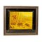 German Artist, Humoristic Scene Featuring Wild Boars and a Painter, Oil Print, Framed, Image 2