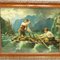 After Josef Ringeisen, Dramatic Poacher Scene, Oil Print, Framed 6