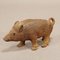 Antique Wild Boar Piggy Bank in Clay, 1890s 3