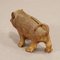 Antique Wild Boar Piggy Bank in Clay, 1890s, Image 5