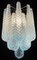 Vintage Blue Glass Petal Drop Wall Sconces, Murano, 1970s, Set of 2 12