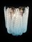 Vintage Blue Glass Petal Drop Wall Sconces, Murano, 1970s, Set of 2, Image 11