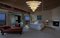Lampada da soffitto a palmette con 163 vetri ambrati e trasparenti, anni '80, Immagine 2