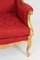 Antique Louis XV Revival Bergere-Shaped Giltwood Armchair, 19th Century, Image 9