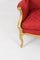 Antique Louis XV Revival Bergere-Shaped Giltwood Armchair, 19th Century, Image 8
