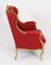 Antique Louis XV Revival Bergere-Shaped Giltwood Armchair, 19th Century 14