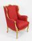 Antique Louis XV Revival Bergere-Shaped Giltwood Armchair, 19th Century, Image 13