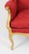 Antiker Louis XV Revival Sessel in Berger-Form aus vergoldetem Holz, 19. Jh. 6