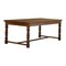 Danish Modern Handcrafted Rectangular Dining Table in Oak, 1950s, Image 1