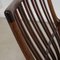 Ml-33 Rocking Chair in Smoked Oak by Hans Wegner, 1960s, Image 11
