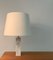Carrara Marble Table Lamp Model 180 from Florence Knoll, 1960s 3