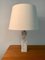 Carrara Marble Table Lamp Model 180 from Florence Knoll, 1960s 4