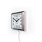 Vintage Art Deco Square Illuminated Clock from Smiths of London, Image 2