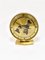 Reloj de mesa Kundo GMT World Time Zone grande de latón de Kieninger & Obergfell, años 60, Imagen 18