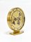 Grande Horloge de Table Kundo GMT Fuseau Horaire Mondial en Laiton par Kieninger & Obergfell, 1960s 6