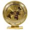 Grande Horloge de Table Kundo GMT Fuseau Horaire Mondial en Laiton par Kieninger & Obergfell, 1960s 1