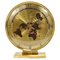 Large Kundo GMT World Time Zone Brass Table Clock by Kieninger & Obergfell, 1960s 1