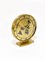Grande Horloge de Table Kundo GMT Fuseau Horaire Mondial en Laiton par Kieninger & Obergfell, 1960s 13