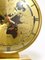 Grande Horloge de Table Kundo GMT Fuseau Horaire Mondial en Laiton par Kieninger & Obergfell, 1960s 14