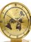 Grande Horloge de Table Kundo GMT Fuseau Horaire Mondial en Laiton par Kieninger & Obergfell, 1960s 4