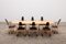 Large Table with Chairs by Peter Opsvik for Stokke, 1990s, Set of 9, Image 1