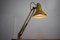 Brown Adjustable Achitect Table Lamp by Tep, 1970s 11