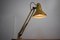 Brown Adjustable Achitect Table Lamp by Tep, 1970s, Image 11