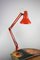 Lampe de Bureau Achitect Ajustable Orange par Tep, 1970s 2