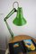 Green Adjustable Achitect Table Lamp by Tep, 1970s 14