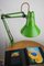 Lampada da tavolo Achitect verde regolabile di Tep, anni '70, Immagine 3