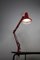 Lampada da tavolo Achitect rossa regolabile di Tep, anni '70, Immagine 2