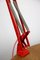 Red Adjustable Achitect Table Lamp by Tep, 1970s 7