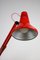 Red Adjustable Achitect Table Lamp by Tep, 1970s, Image 4