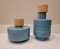 Vases Bleus de Roche Bobois, 2010s, Set de 2 3