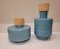 Vases Bleus de Roche Bobois, 2010s, Set de 2 2