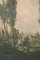 Klassische Damen in einer Landschaft, 1950er, Öl auf Leinwand, Gerahmt 6