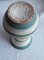 Vintage German Ceramic Vase with Mint Green Line Decor from Carstens, 1960s, Image 4