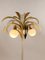 Vintage Italian Gilded Palm Tree Floor Lamp in the style of Hans Kögl, 1970s 10